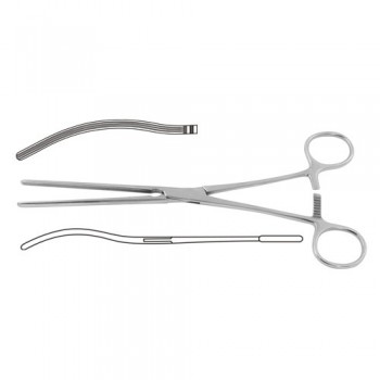 Kocher Atrauma Intestinal Clamp Curved Stainless Steel, 25 cm - 9 3/4"